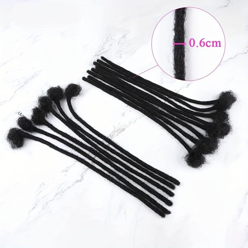 10 Strands Synthetic Crochet Hair Extensions 6 14inch Diameter