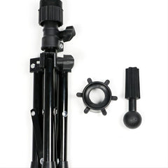 Adjustable Tripod Stand for Hairdressing Training - Secure Wig and Model Holder