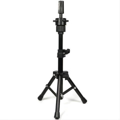 Adjustable Tripod Stand for Hairdressing Training - Secure Wig and Model Holder