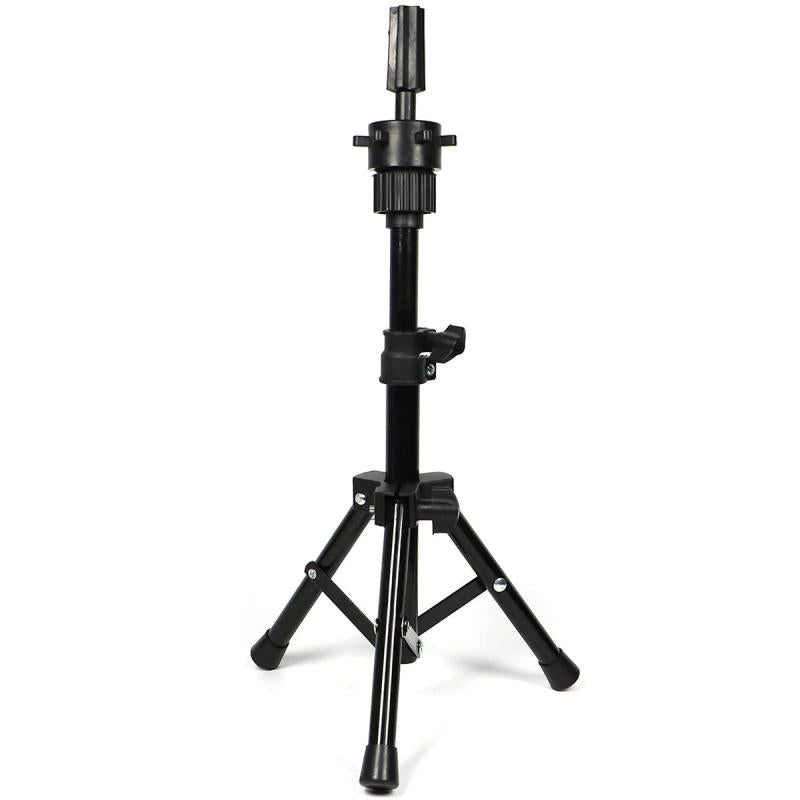 Adjustable Tripod Stand for Hairdressing Training - Secure Wig and Model Holder