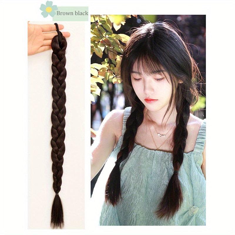 Brown Jumbo Braiding Hair Extensions High Temperature Synthetic Braid Hair
