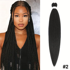 76 2 Cm Pre Stretched Braiding Hair Extensions Long Synthetic Braiding Hair
