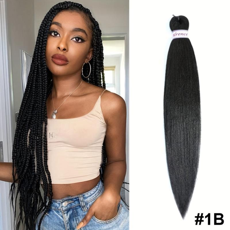 76 2 Cm Pre Stretched Braiding Hair Extensions Long Synthetic Braiding Hair
