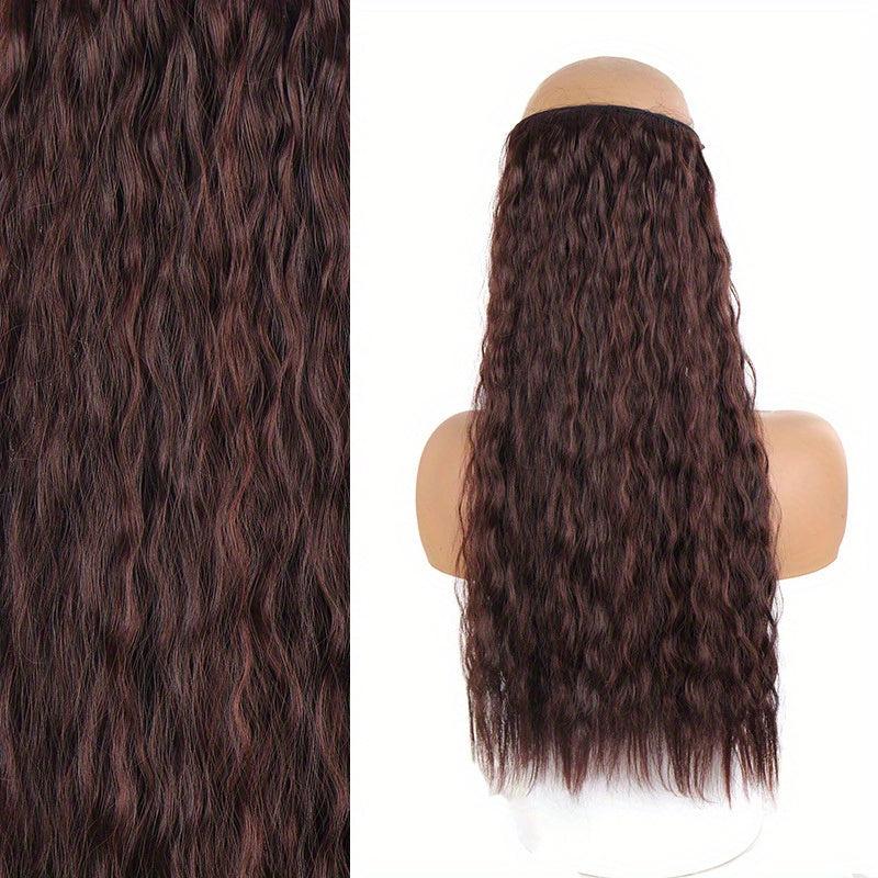 Invisible Seamless Water Wave Hair Extensions - Natural Looking Curly Hair