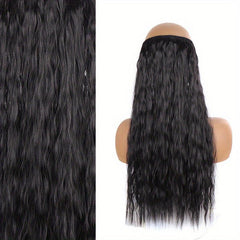 Invisible Seamless Water Wave Hair Extensions - Natural Looking Curly Hair