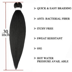 Pre Stretched Braiding Hair Long Braid Extensions