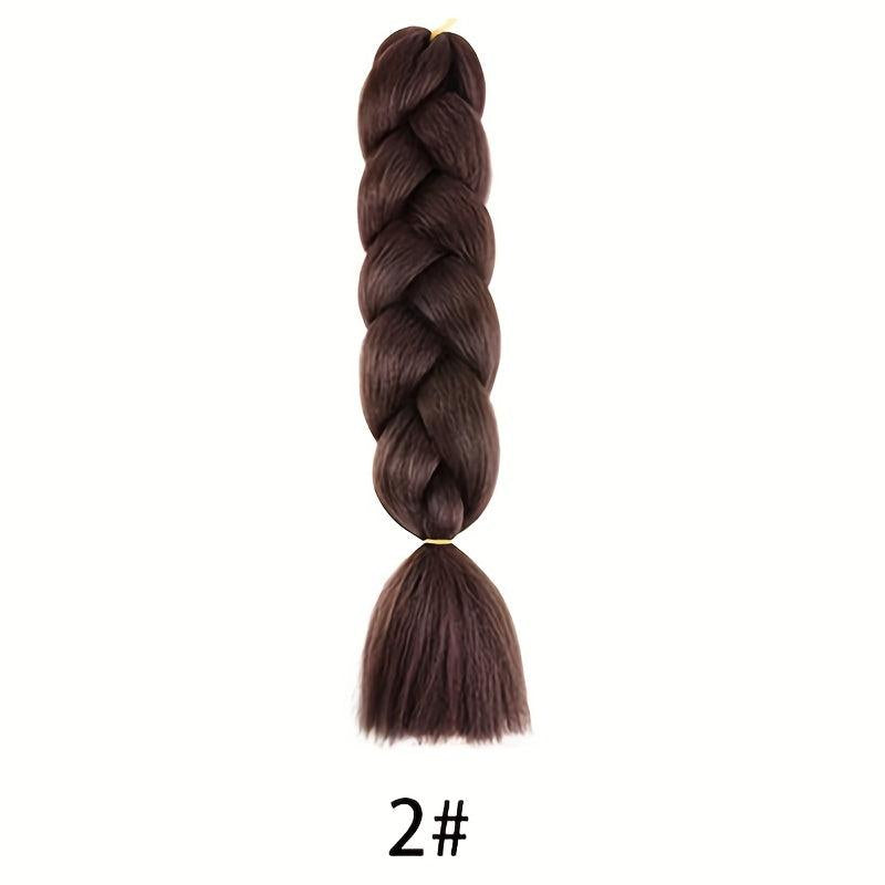 Synthetic Jumbo Braid Ombre Hair Extensions 60-96 cm