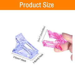 5 Pcs Nail Clip for Quick Tips Nail Tool and Finger Extension Building