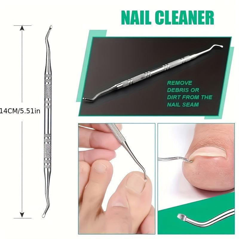 Stainless Steel Nail Art Tool Kit with Pliers and Nail Clippers