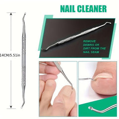 Stainless Steel Nail Art Tool Kit with Pliers and Nail Clippers