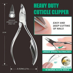 Stainless Steel Nail Art Tool Kit with Pliers and Nail Clippers