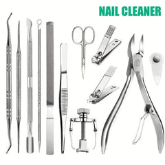 Stainless Steel Nail Art Tool Kit with Pliers and Nail Clippers