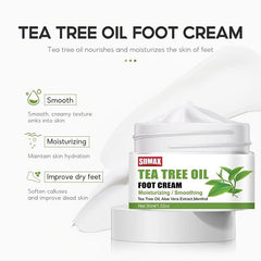 Tea Tree Smoothing Foot Cream for Cracked Feet