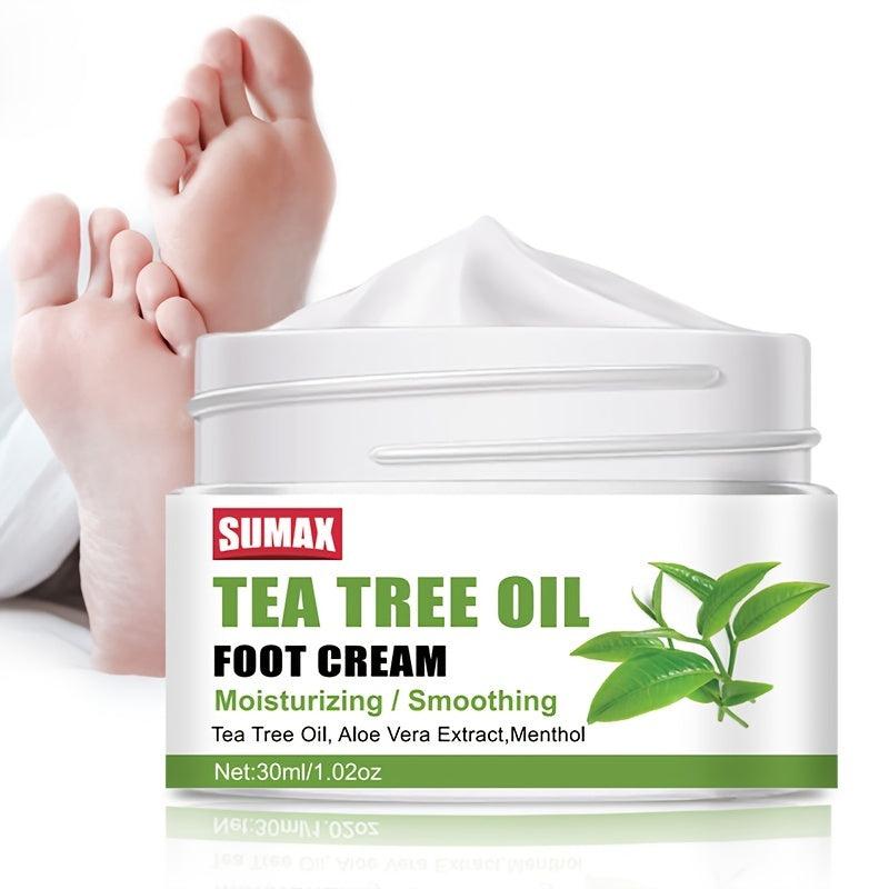 Tea Tree Smoothing Foot Cream for Cracked Feet