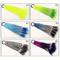 Colored Braids Hair Extensions For Girls Halloween Party