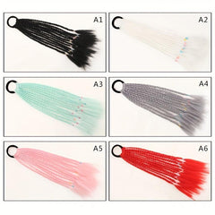 Colored Braids Hair Extensions For Girls Halloween Party