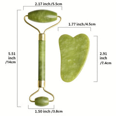 Jade Roller Massager for Face Eye Neck Aging Reduction