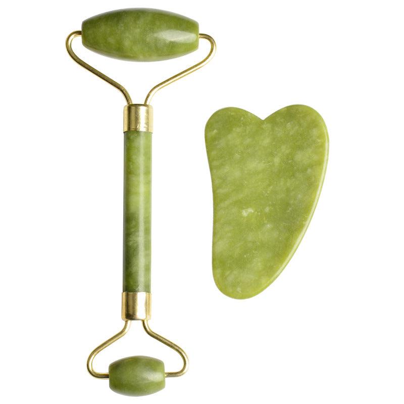 Jade Roller Massager for Face Eye Neck Aging Reduction