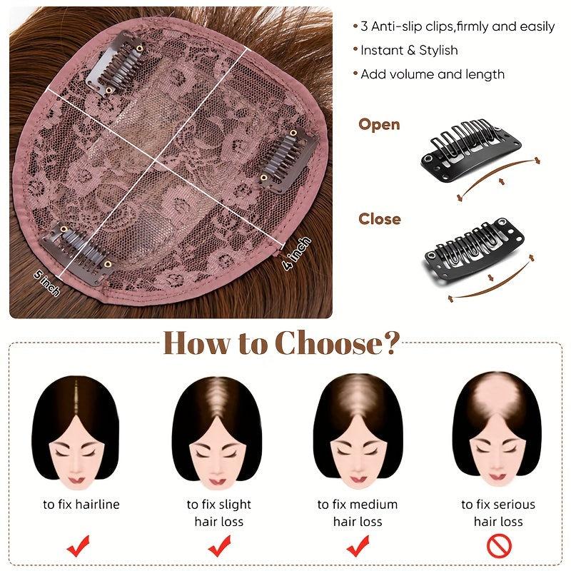 3D Bangs Repair Hair Piece for Women