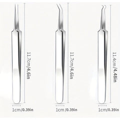 Blackhead & Whitehead Remover Tweezers - Acne Blemish Pimple Extractor