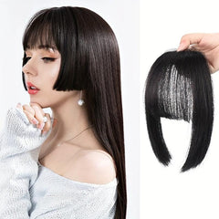 Synthetic Straight Natural Fringe Princess Cut Bangs Clip In Hair Extensions