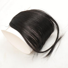 Synthetic Clip In Air Bangs With Temples For Women Girls