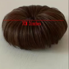 2 Small Donut Hair Buns Updo Chignon Clip In Hair Extensions For Daily Use