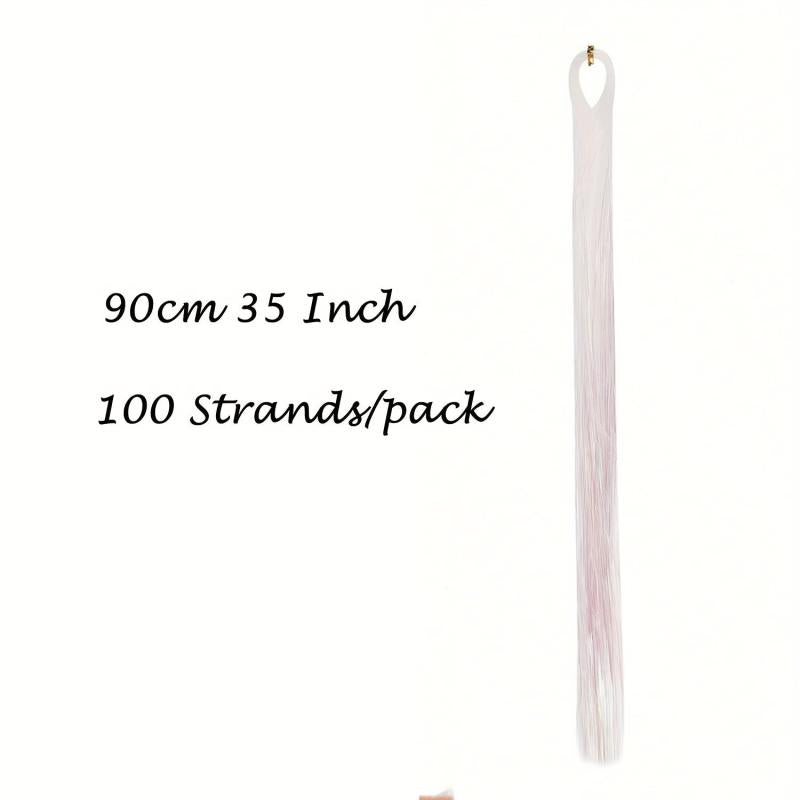 Glitter Tinsel Hair Extensions - Sparkling Shinny Fairy Hair Accessories