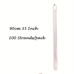 Glitter Tinsel Hair Extensions - Sparkling Shinny Fairy Hair Accessories