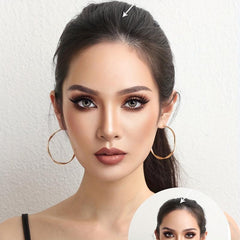 Hair Pads With Comb Hair Bangs With Comb Synthetic Clip In Hair Extensions