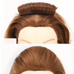 Hair Pads With Comb Hair Bangs With Comb Synthetic Clip In Hair Extensions