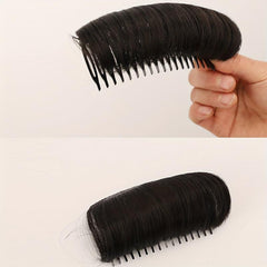 Hair Pads With Comb Hair Bangs With Comb Synthetic Clip In Hair Extensions