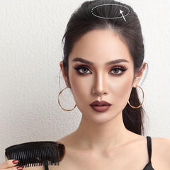Hair Pads With Comb Hair Bangs With Comb Synthetic Clip In Hair Extensions
