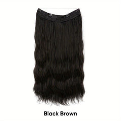 Clip In Invisible Wire Hair Extension Long Curly Hairpiece