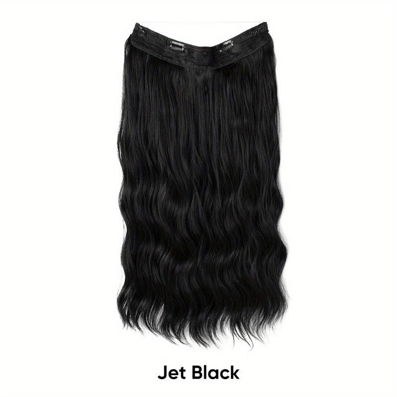 Clip In Invisible Wire Hair Extension Long Curly Hairpiece
