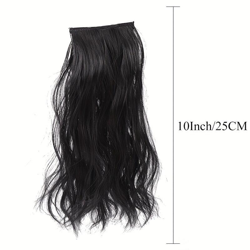 25 Water Ripple Hair Extensions Synthetic Invisible Hair Pieces