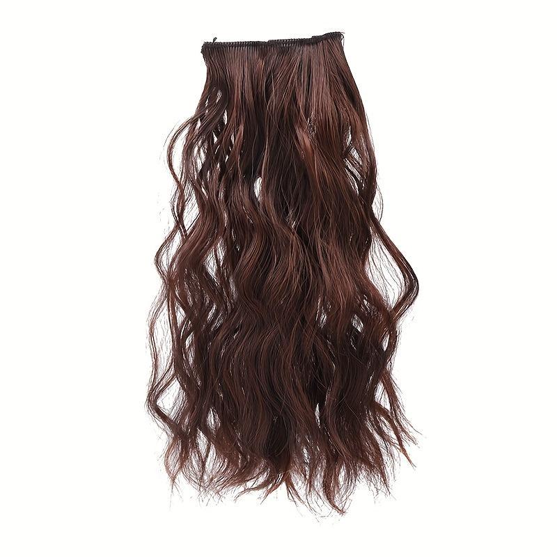 25 Water Ripple Hair Extensions Synthetic Invisible Hair Pieces