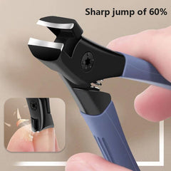Stainless Steel Nail Clippers for Hard Nails Labor Saving Manicure Tool