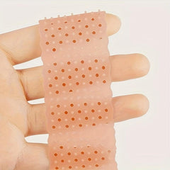 5pcs Wig Band & Cap Set Non-slip Silicon Elastic Headband Transparent