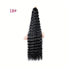 Deep Wave Twist Crochet Hair Extensions Ombre Braiding Hair