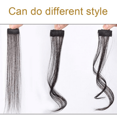 2PCS Middle Part Bangs Hair Piece