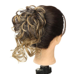 Curly Donut Chignon Updo Hair Bun Extensions for Women Girls
