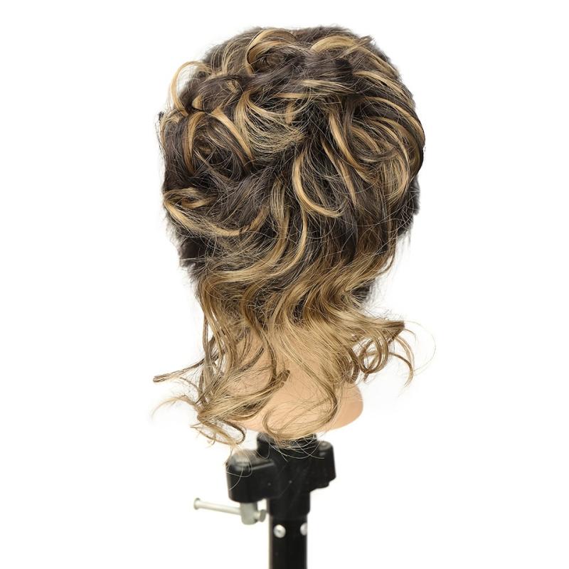 Curly Donut Chignon Updo Hair Bun Extensions for Women Girls