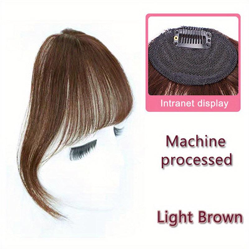 Synthetic Air Bangs Clip In Hair Extensions for Natural Look
