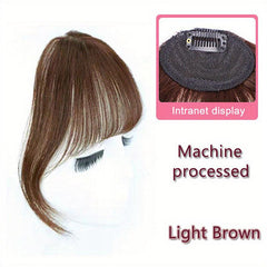 Synthetic Air Bangs Clip In Hair Extensions for Natural Look