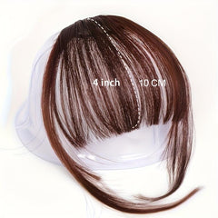 Synthetic Air Bangs Clip In Hair Extensions for Natural Look