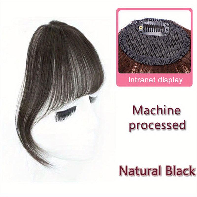Synthetic Air Bangs Clip In Hair Extensions for Natural Look