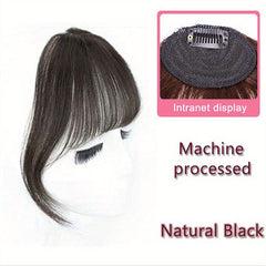Synthetic Air Bangs Clip In Hair Extensions for Natural Look