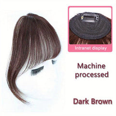 Synthetic Air Bangs Clip In Hair Extensions for Natural Look
