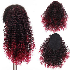 African Style Curls Hair Ponytail Synthetic Hair Bun Hair Clip